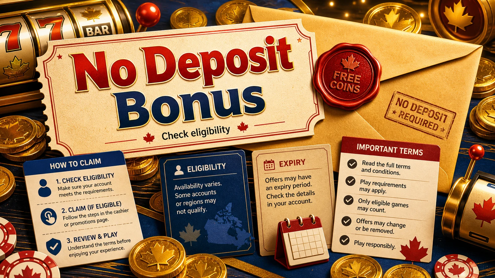Fortune Coins No Deposit Bonus content banner